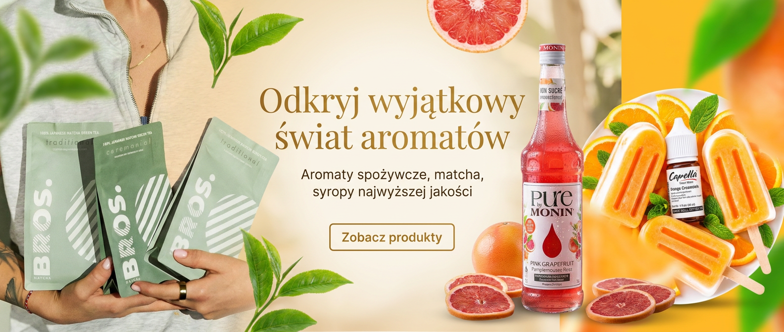 AROMATY CAPELLA SYROPY MONIN MATCHA BROSS
